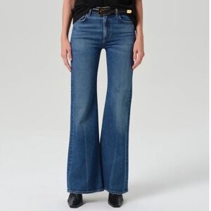 Citizens of Humanity Kimberly 70s Flare Jeans Cruise Blue Wash 28 Festival Boho
